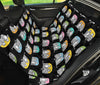 Camper Pattern Camping Themed No 2 Print Rear Dog  Seat Cover