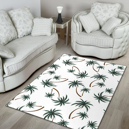 Palm Tree Pattern Print Design PT07 Area Rugs