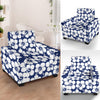 Hibiscus Pattern Print Design HB013 Armchair Slipcover