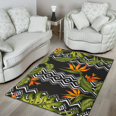 Bird Of Paradise Pattern Print Design BOP07 Area Rugs