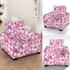 Cherry Blossom Pattern Print Design CB02 Armchair Slipcover