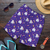 Unicorn Casttle Mens Shorts