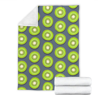 Kiwi Pattern Print Design KW06 Fleece Blanket