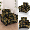 lotus Boho Pattern Print Design LO03 Armchair Slipcover