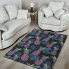 Pineapple Pattern Print Design PP04 Area Rugs