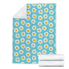 Daisy Pattern Print Design DS03 Fleece Blanket