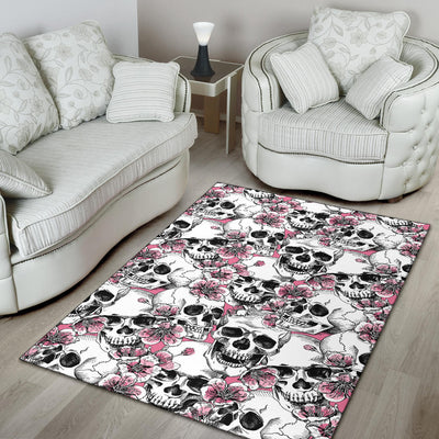 Cherry Blossom Pattern Print Design CB03 Area Rugs