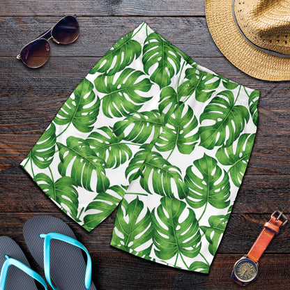 Palm Leaves Pattern Print Design PL08 Mens Shorts