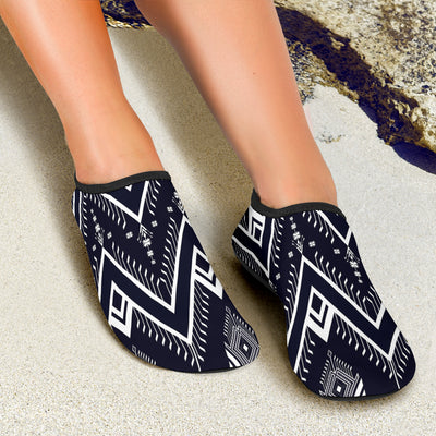 Indians Tribal Aztec Aqua Water Shoes