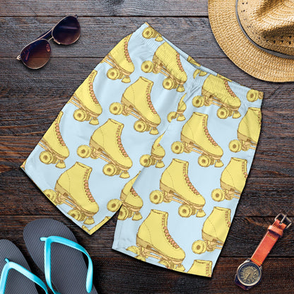 Roller skate Pattern Print Design A03 Mens Shorts