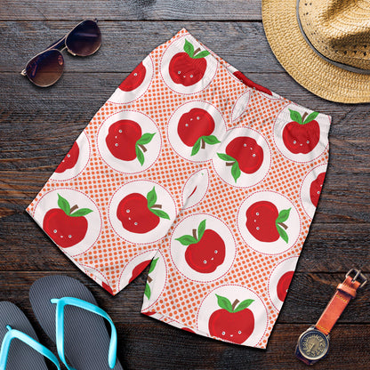 Apple Pattern Print Design AP08 Mens Shorts