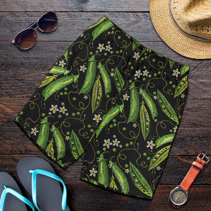 Peas Pattern Print Design A02 Mens Shorts
