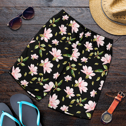 Magnolia Pattern Print Design MAG01 Mens Shorts