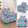 Cherry Blossom Pattern Print Design CB09 Armchair Slipcover