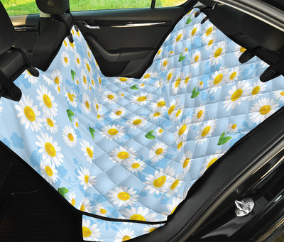 Daisy Pattern Print Design DS010 Rear Dog  Seat Cover