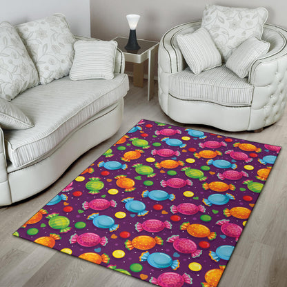 Candy Pattern Print Design CA05 Area Rugs