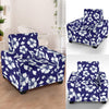 Hibiscus Pattern Print Design HB010 Armchair Slipcover