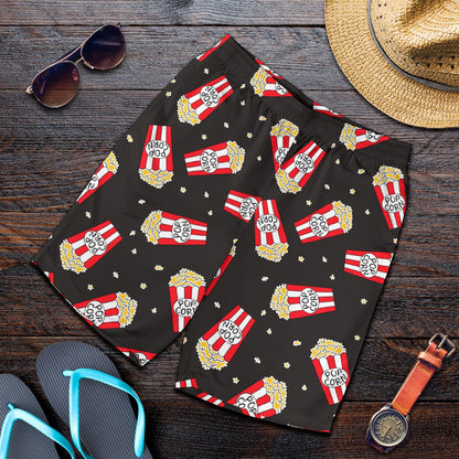 Popcorn Pattern Print Design A01 Mens Shorts