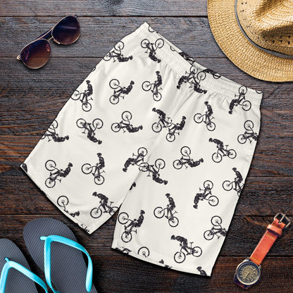 Mountain bike Pattern Print Design 01 Mens Shorts