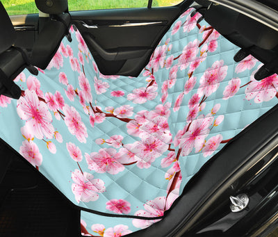 Cherry Blossom Pattern Print Design CB04 Rear Dog  Seat Cover