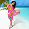 Ice Cream Pattern Print Design IC04 Sarong Pareo Wrap