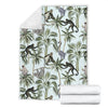 Rainforest Pattern Print Design RF04 Fleece Blanket