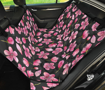 Apple Blossom Pattern Print Design AB03 Rear Dog  Seat Cover