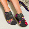 Hibiscus Pattern Print Design HB014 Aqua Water Shoes