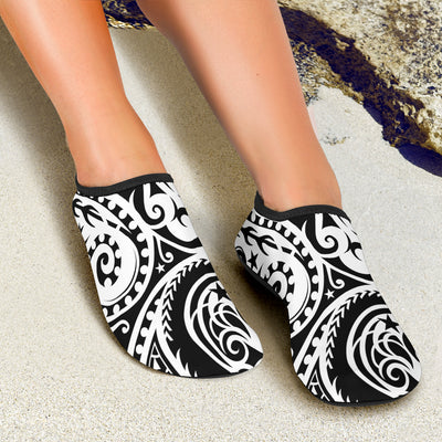 Polynesian Traditional Tribal Aqua Water Shoes