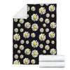 Daisy Pattern Print Design DS01 Fleece Blanket