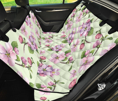 Apple Blossom Pattern Print Design AB05 Rear Dog  Seat Cover