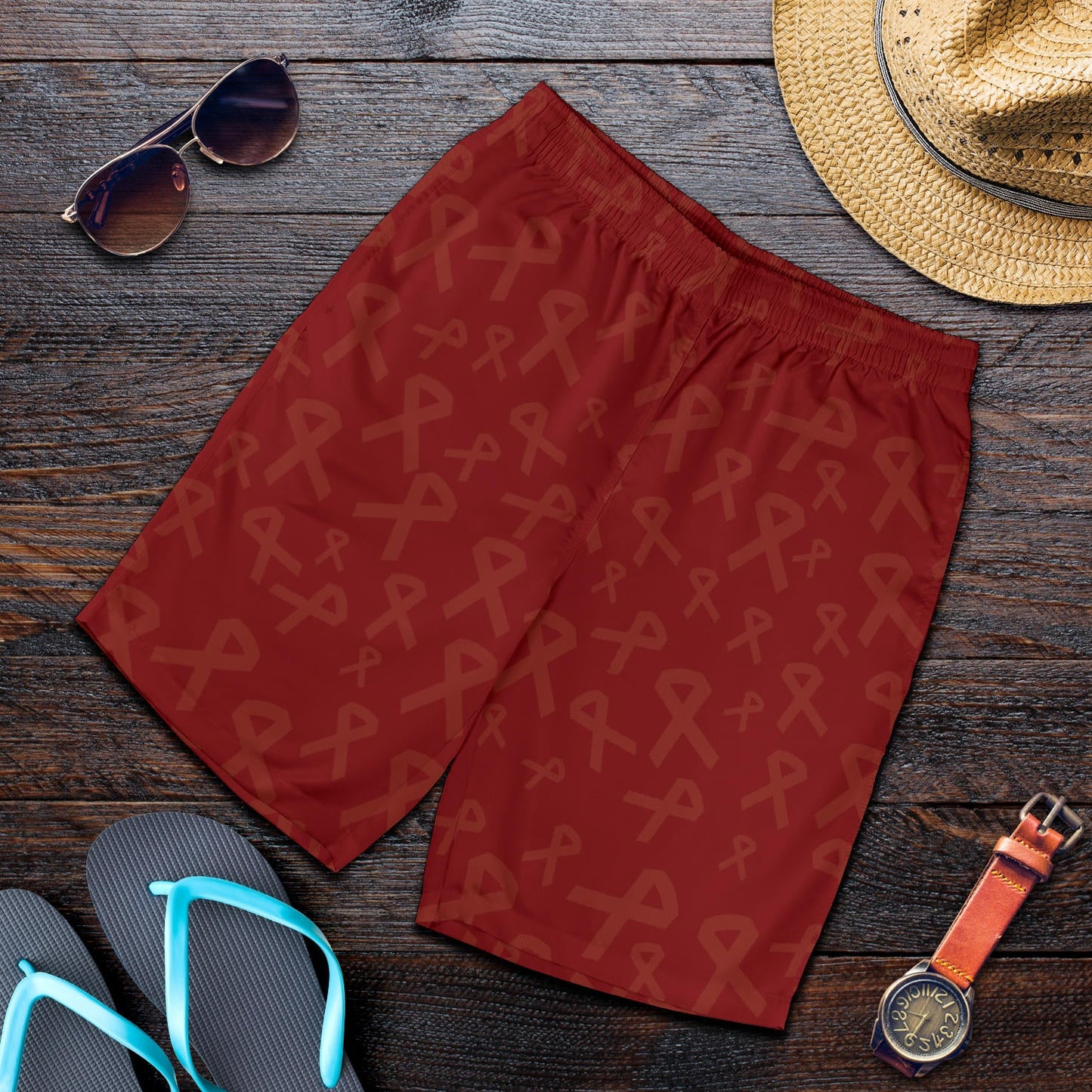 Multiple myeloma Pattern Print Design A02 Mens Shorts