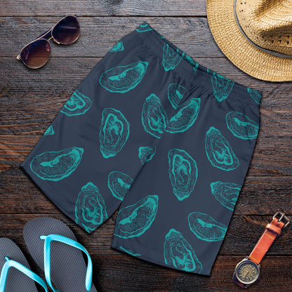 Oyster Pattern Print Design 01 Mens Shorts