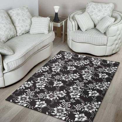 Gerberas Pattern Print Design GB02 Area Rugs