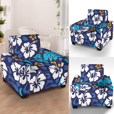 Hibiscus Pattern Print Design HB030 Armchair Slipcover