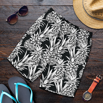 Pineapple Pattern Print Design PP08 Mens Shorts