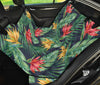 Bird Of Paradise Pattern Print Design BOP09 Rear Dog  Seat Cover