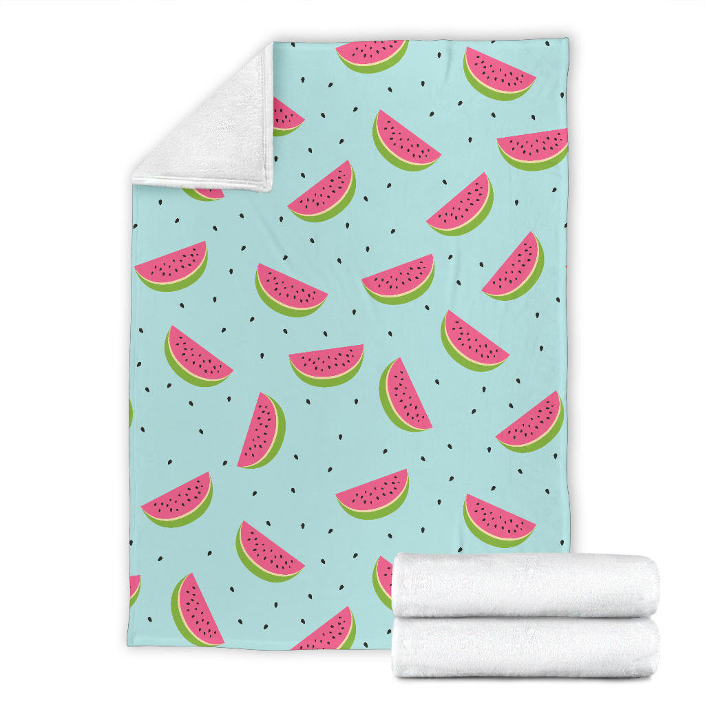 Watermelon Pattern Print Design WM06 Fleece Blanket