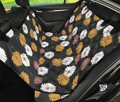 Daisy Pattern Print Design DS04 Rear Dog  Seat Cover