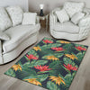 Bird Of Paradise Pattern Print Design BOP09 Area Rugs