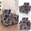 Tropical Flower Pattern Print Design TF07 Armchair Slipcover