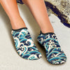 Surf Wave Pattern Aqua Water Shoes