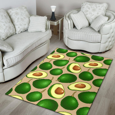 Avocado Pattern Print Design AC010 Area Rugs