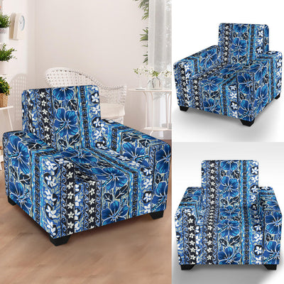 Hawaiian Themed Pattern Print Design H012 Armchair Slipcover