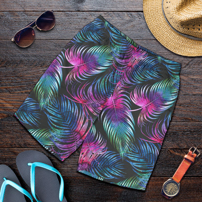 Palm Leaves Pattern Print Design PL010 Mens Shorts