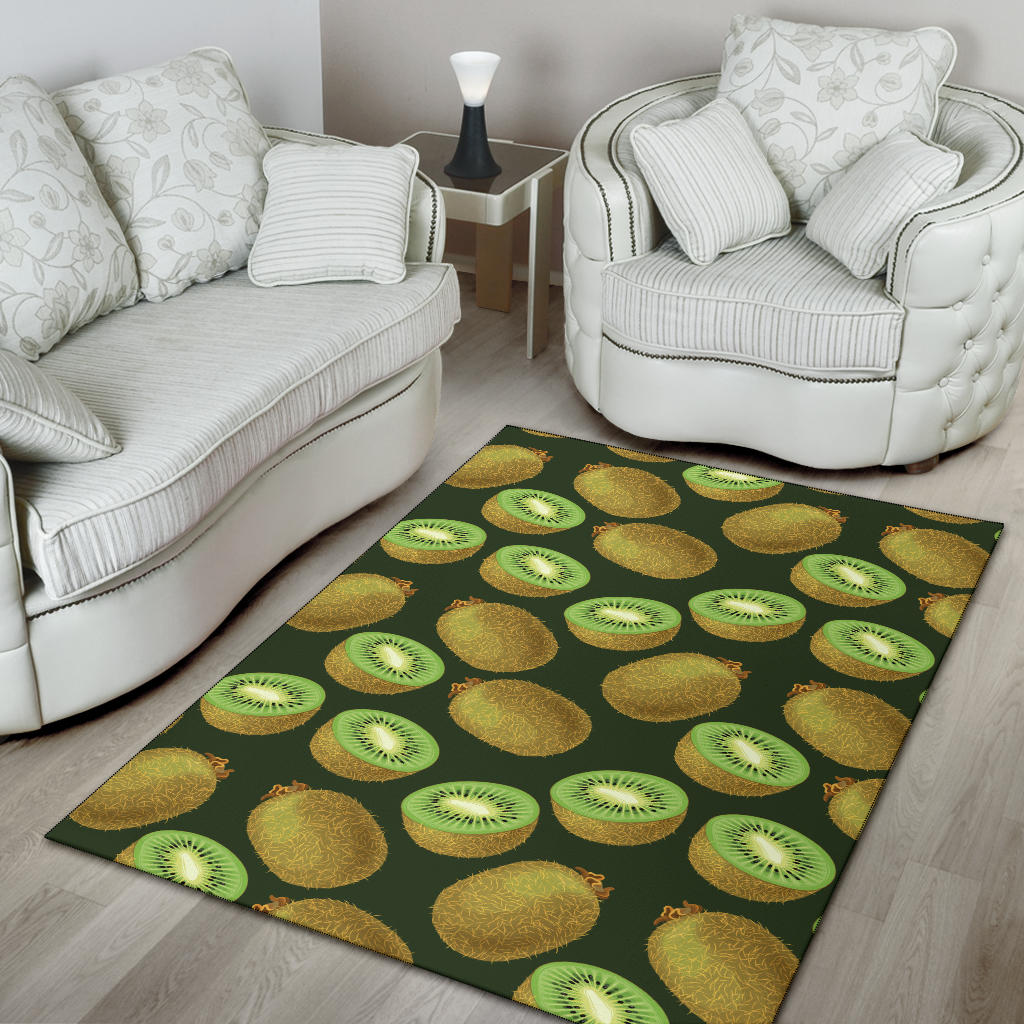 Kiwi Pattern Print Design KW04 Area Rugs