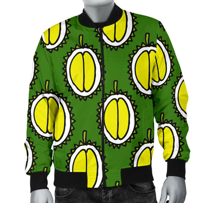 Durian Pattern Print Design DR01 Men Bomber Jacket