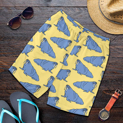 Walrus Pattern Print Design 02 Mens Shorts