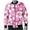 Cherry Blossom Pattern Print Design CB02 Men Bomber Jacket