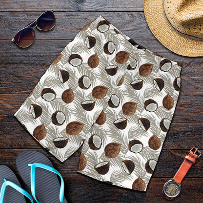 Coconut Pattern Print Design CN03 Mens Shorts